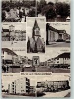 10115 W1000 Lankwitz Gebrauchsspuren Rathaus Festhalle Kaiser Wilhelm Straße Leonorenstraße Siedlung am Park Schule
