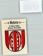 63688 W6473 Gedern - Vignette Wappen Kaffee Hag ca 1920-1940