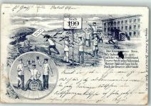 Noch 199 Tage AK Reserve 1907 Gebrauchsspuren