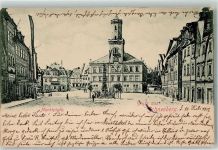 08289 O9412 Schneeberg , Erzgeb - Marktplatz