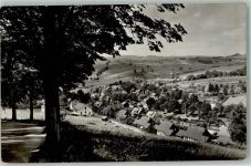 07343 O6860 Wurzbach - Blick von der Lobensteiner Straße