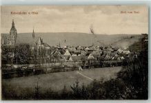 55590 W6554 Meisenheim , Glan 1917 - Blick vom Thal