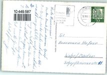 10115 W1000 Nikolassee - Schwanenwerder Bootssteg Segelboote Motorboot