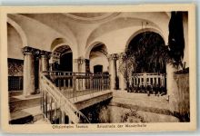 61462 W6240 Falkenstein , Taunus - Offizierheim Taunus Balustrade der Wandelhalle Ort handschriftlich