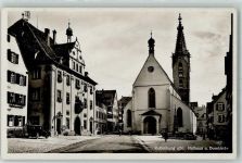 72108 W7407 Rottenburg am Neckar - Rathaus Domkirche