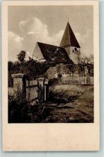 91413 W8530 Unternesselbach Gebrauchsspuren Kirche Serie Deutsche Heimatbilder v. Oskar Hendlinger No.1