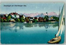 82402 W8124 Seeshaupt - Starnberger See Segelboot