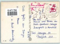 83355 W8221 Bergen , Oberbay - Jugendherberge Schwimmbad Hochfellnbahn Kurhaus Trachtengruppe