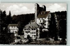 72213 W7272 Berneck , Württ - Schildmauer der Burg Berneck