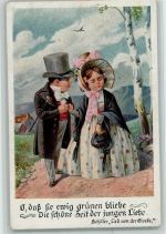 Nr. 3135 - Schiller "Lied von der Glocke" Liebe Poesie Münchner Kunst 1918