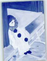 Pierrot - Vernissage 1989 - Galerie L`Insolite , 76, rue Sur La Fontaine Kunstausstellung