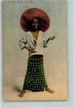 A Street Arab" Colombo AK Asiat.Volkstyp 1913