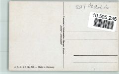 Verlag A.S.-M. Imita Ölkunst Postkarten Nr. 593 AK Trachten Degi Künstlerkarte
