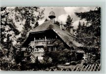 W7821 Grafenhausen , Hochschwarzw Schwarzwaldmuseum , Rathaus AK Schwarzwald 1964