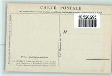 37190 Azay-le-Rideau Künstlerkarte Serie 1 Les Chateaux de la Loire - gute Erhaltung