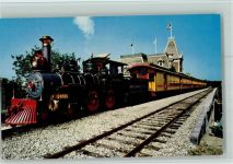 Anaheim - Disneyland - Santa Fe train - Eisenbahn