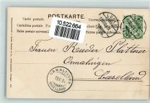 Kornblumen - Farblichtdruck Br. 501 AK Blumen Rommel 1904