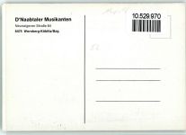 W8475 Wernberg Musi Kapelle - Naabtaler Musikanten - Volksmusik Blasinstrument
