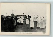 48300 Langogne - Procession des Penitents AK