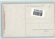 Serie II Nr. 18 Verlag Moos - Wassermühle , Eckknick Harbers Künstlerkarte