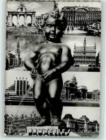Brüssel - Manneken Pis , gute Erhaltung AK Motiv Belgien