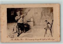 Pictorial Comedy - The Fallen Star - Stockflecken James Henderson + Sohn, London Prägedruck