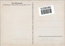 64673 W6144 Zwingenberg , Bergstr 1938 Künstlerkarte Marktplatz - Aquarele von Künstlern Nr. 13 AK l
