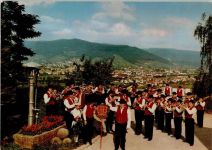 W7602 Oberkirch , Baden Trachtenkapelle Butschbach_Hesselbach AK Blasinstrument 1980