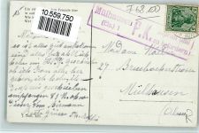 Grab eines gefallenen Soldaten AK Kriegsgrab 1914
