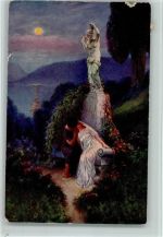 Serie 260-3 Römische Liebe, sign Liebscher AK Römer Künstlerkarte