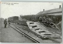 Kontich 1908 - Eisenbahnkatastrophe 21.Mai