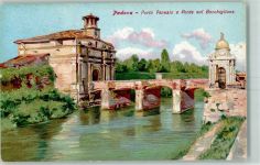 35100 Padova - Porta Venezia e Ponte sul Bocchiglione