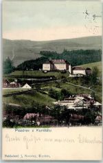 Hluboké u Kunstátu Hluboka 1904