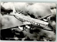 British European Airways in Flight Propeller Maschine British Airways Foto AK