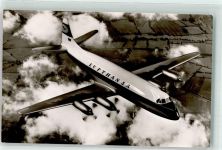 Viscount 814 Propeller Maschine Lufthansa Foto AK