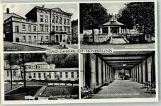 Bad Charlottenbrunn Jedlina-Zdroj - WK II Kurhaus Neue Brunnenhalle Inneres d. Hermann Göring Halle