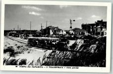 Lisboa Lissabon - Costa da Caparica o Transpraia Kleinbahn Oldtimer