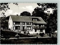 57319 W5920 Wingeshausen Foto AK Pension Haus Treude