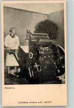Bratislava Pozsony Celostatna vystava post. znamok Technik Druckmaschine SST Autopost 2.XI.37 Motiv Slowakei 1937 Sonderstempel