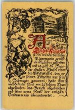 79219 W7813 Staufen , Breisgau Lithographie Sagen Dr. Faustus
