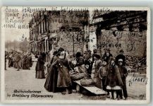 Ortelsburg Szczytno 1917 Foto AK Marktszene WK I Wohlfahrts-Postkarte