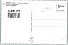 57319 W5920 Girkhausen Foto AK Pension Spies
