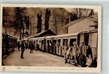 31110 Bagneres-de-Luchon Foto AK Eisenbahn