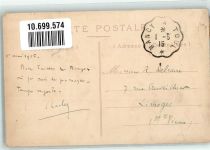 55500 Nancois-sur-Ornain 1915 Gebrauchsspuren Rue de la Gare