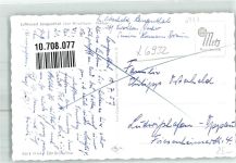 64757 W6932 Langenthal , Odenw Foto AK Pension Gasthaus Linde VW Käfer