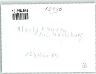 57319 W5920 Alertshausen , Westf FOTO KEINE AK Pension Karlsburg Ort handschriftlich