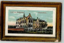 66787 W6633 Wadgassen 1917 Gebrauchsspuren Krankenhaus