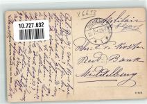 66787 W6633 Wadgassen 1917 Gebrauchsspuren Krankenhaus