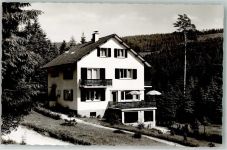 76596 W7564 Hundsbach , Baden Foto AK Pension Herrmann