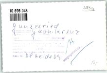 87544 W8976 Gunzesried FOTO KEINE AK Gasthaus Kreuz Ort handschriftlich
